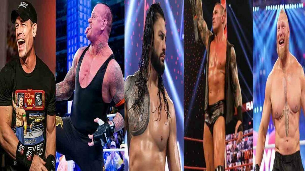 Top 5 most searched WWE wrestlers of all time