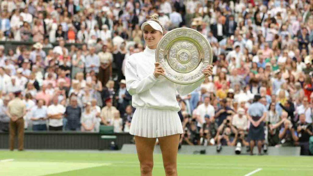 Vondrousova Stuns Jabeur to Win Wimbledon Title 2023