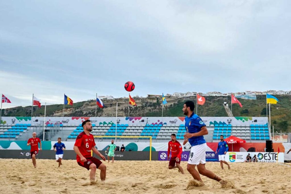 Sandy Goals and Epic Saves, Euro Beach Soccer League Live Stream